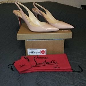 Pink Red Bottom Shoes